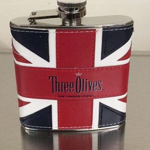 Three  Olives flask